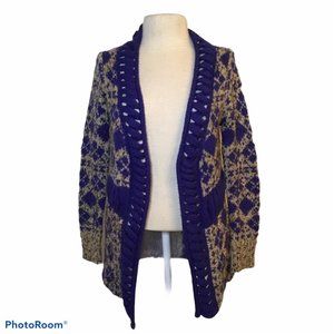 Miss Morena Viscosa Open Front Cardigan Ladies S